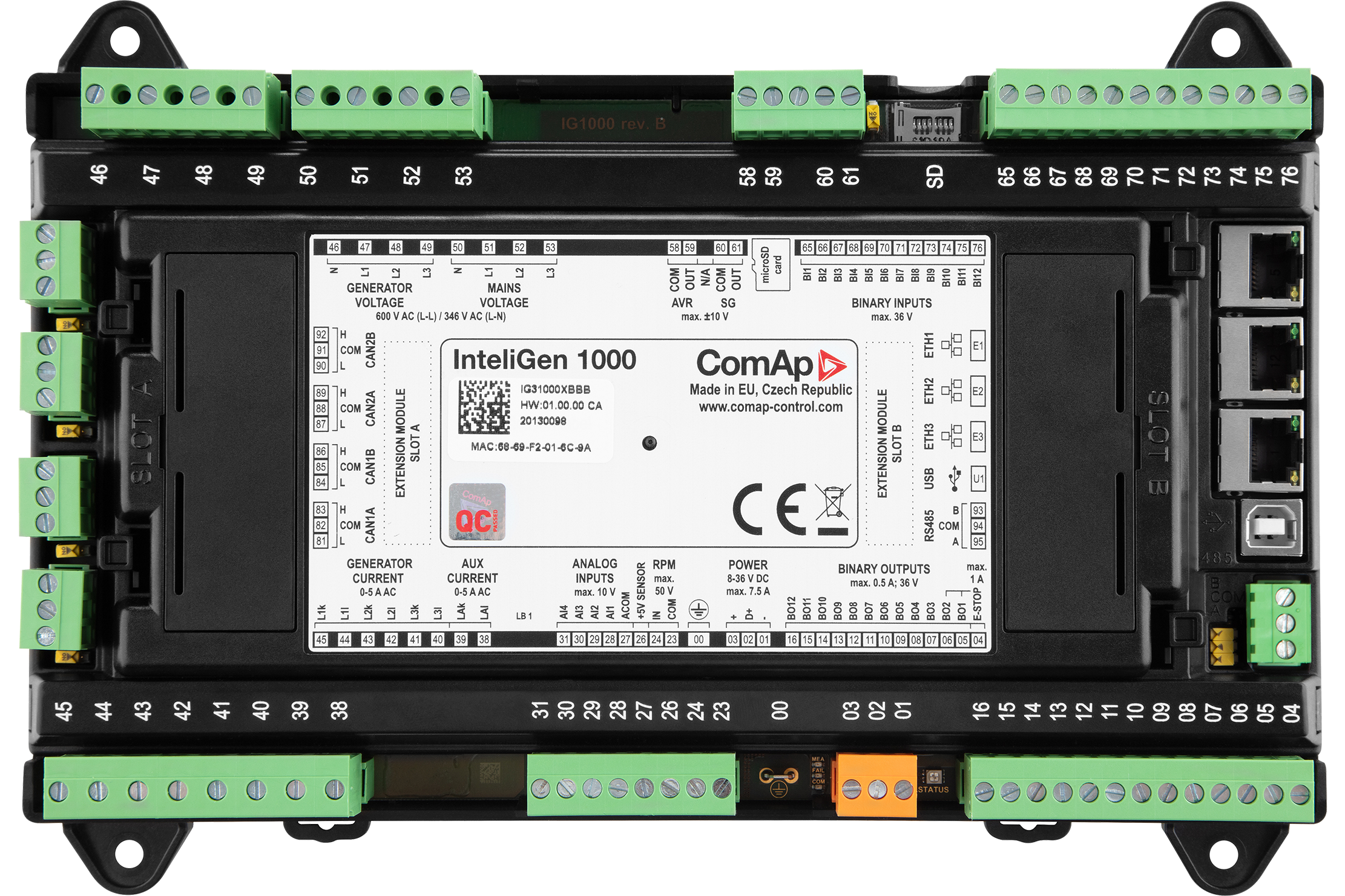 ComAp-InteliGen-1000-front-product-image