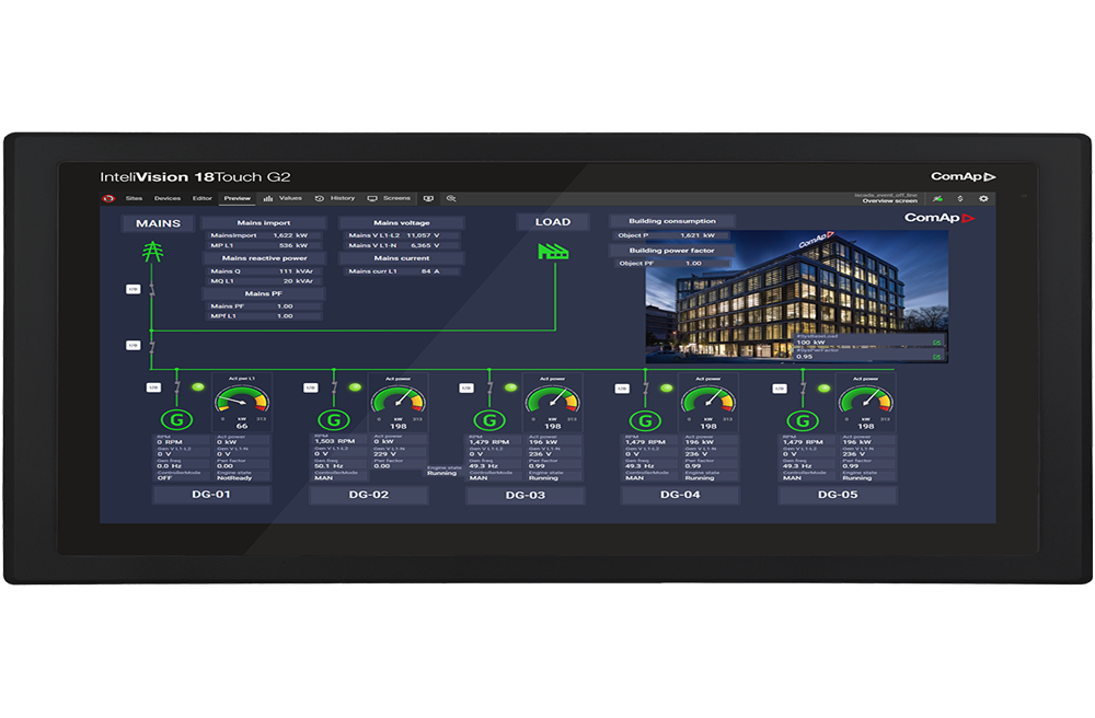 ComAp - ComAp Remote Displays | ComAp